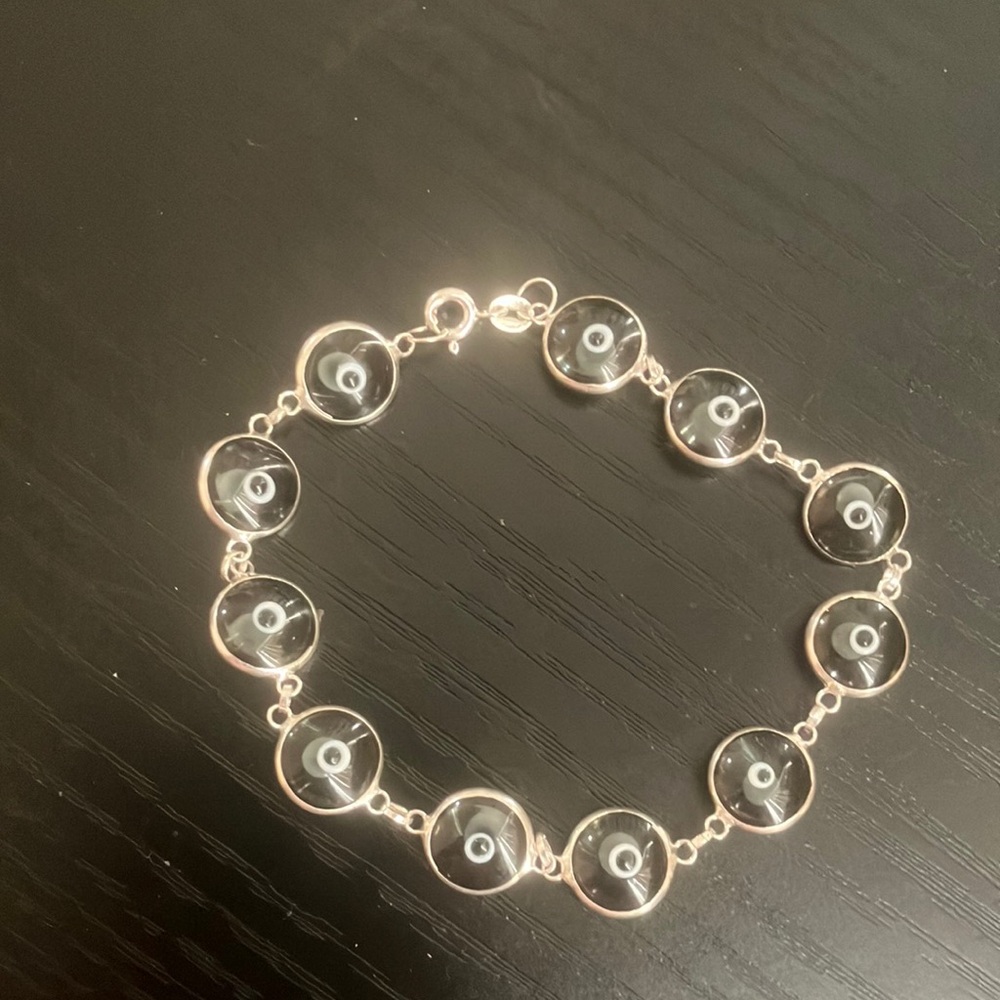 Evil eye bracelet